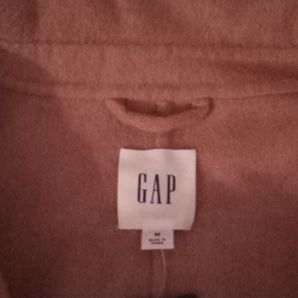 GAP  Camel Wool Coat - Picture 11 of 12
